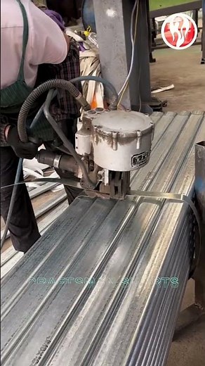 Bundling Machine | Aluminum alloy produced is bundled and ready for transport