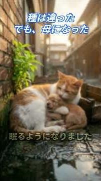 種を超えた愛：母猫が救った小さな命 #感動 #動物の絆 #猫と犬 #命の奇跡 #無償の愛 #泣ける話 #心温まる #癒し #ショート動画 #感動ストーリー