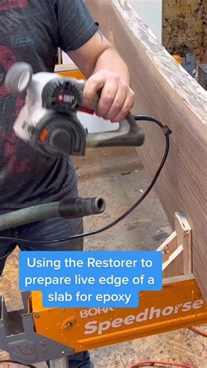 Great tool to add tonthe arsenal #rustic #liveedge #restorer #asmrvideo #branding #woodwor..._7163784593613540651 #woodtok #learnontiktok #howto | Bruce Alexander | Facebook