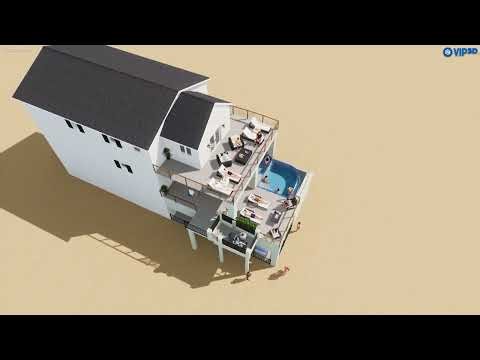 Elevated Vanishing Edge Pool on Fort Myers Beach