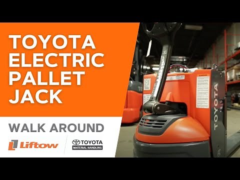 Toyota Electric Pallet Jack - Walk Around Video || Liftow Ltd.