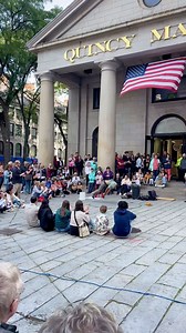 @therealsnapboogie entertaining #Boston today at #QuincyMarket! | Faneuil Hall Marketplace