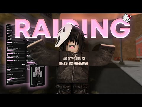 Raiding in Da Hood with BEST External Matcha #matcha