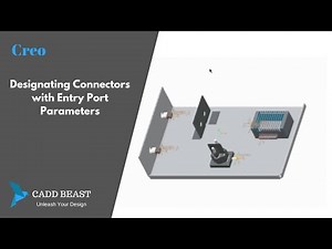 Designating Connectors with Entry Port Parameters - Creo