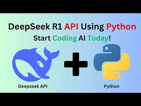 DeepSeek R1 API in Python | 🚀 How to Use DeepSeek API in Python