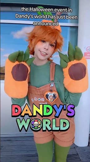NEW HALLOWEEN EVENT IN DANDY'S WORLD UPDATE 🎃 #dandysworld #cosplay #roblox #dandy #robloxshorts