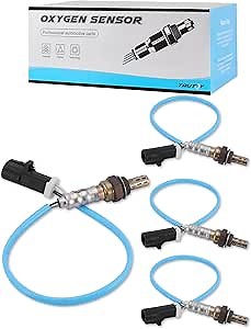 15716 15717 15718 15719 Upstream Downstream Oxygen Sensor O2 Sensor 4pcs for 1990-2014 Ford F150 F250 F350 Ranger Escape Explorer Lincoln Mazda Jaguar Mercury 234-4045 234-4609