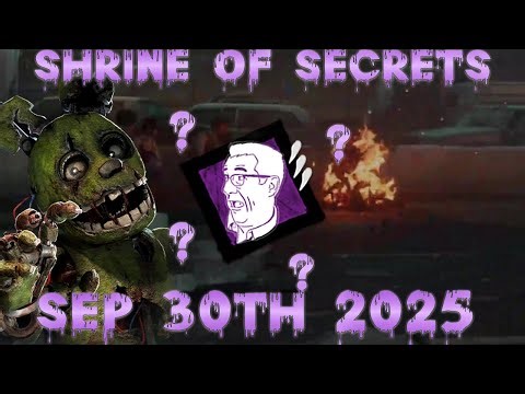 Dead by Daylight - What's in the Shrine of Secrets?? SEP 30TH Reset 2025 (DBD)