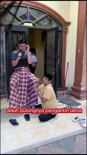 Nasib jadi pengantin lama😁