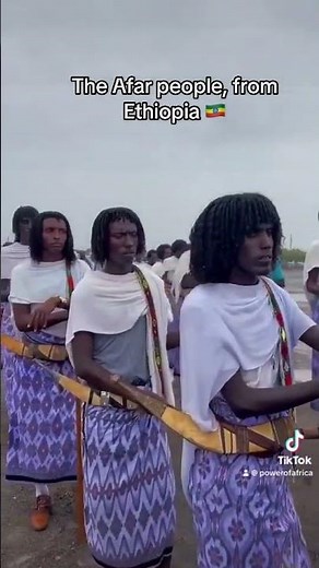 The Afar people, from Ethiopia 🇪🇹