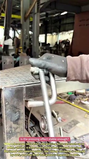 Self made welding anti warping wrench #clever #wonder #methods #diy
