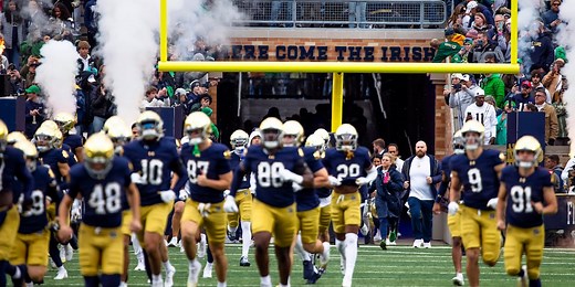 Notre Dame announces 2025 football schedule
