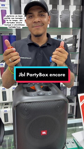 JBL PartyBox Encore: Amplify Your Karaoke Experience with Wireless Microphones