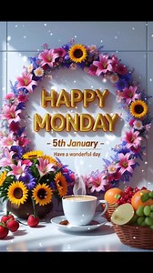 🌺🌟 Happy Monday to Everyone! Have a great start of the week and the new year! 💐🌟#goodmorning #morningwishes #mondaymotivation #happymonday | Good Morning Quotes, Images, Wishes