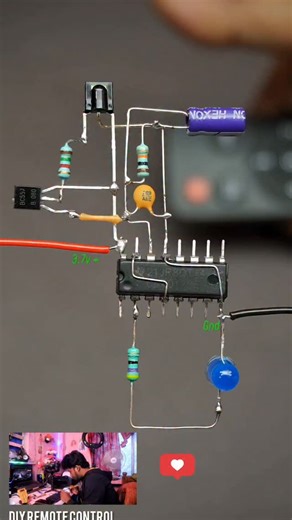 ヽ・ T.T JUBARAJ on Instagram: "diy remote control..#experiment #scienceproject"