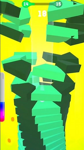 How to Play Mobile Game || Drop Stack Ball Level 14 || Gamer Mahdi