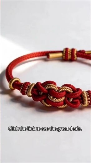 Sacred Tibetan Red String Bracelet-Wear your luck! #TibetanStyle #HandmadeWithLove #GoodFortune