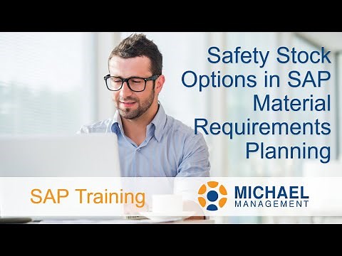 Safety Stock Options in SAP Material Requirements Planning
