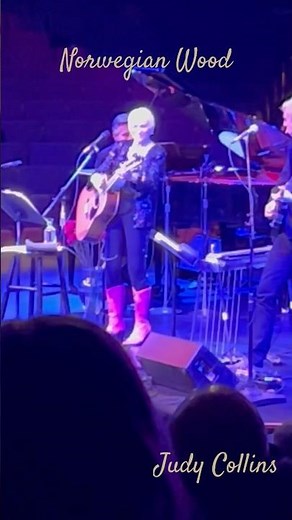 Norwegian Wood - Judy Collins singing Live in New York 2-28-2025 #livemusic #judycollins