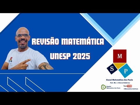 Revisão Matemática UNESP 2025/ 2026: Módulo (função modular) e Gráfico de Função.