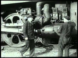 Die sowjetische Hybride der Diesel-Dampflokomotive