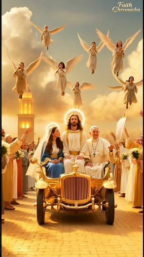 The Royal Journey Through Heaven ✨ A Glorious Ride in the Kingdom of Light