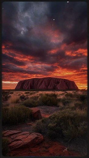 Did you know about mount Uluru!!! #funfacts #facts #shorts #australia #nature #history #story