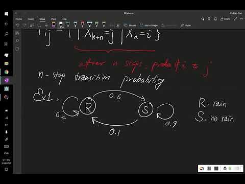 Chapman-Kolmogorov equation part 1