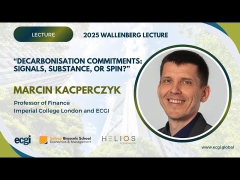 The 2025 Wallenberg Lecture