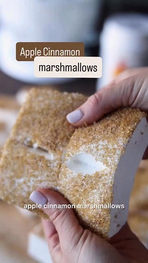 Soft, spiced, and sweet! These marshmallows capture the warmth of baked apples and cozy fall kitchens. Each fluffy cube is coated in sparkling cinnamon sugar for just the right crunch. @ifiprovisions is my number one source for baking and confectionery ingredients! They have a wide variety and it’s incredibly easy to shop from home. Use code “ONESWEETMAMA” to get a discount! .ad | One Sweet Mama