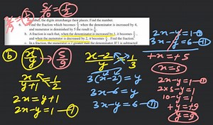 number, the digits interchange their places. Find the number. a... | Filo
