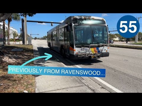 Riding Broward County Transit Bus 55, Commercial Blvd & NW 94 Ave to Oakland Park Blvd & Hiatus Rd