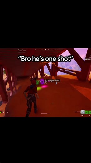 He actually was one shot #fortnite #viral #trending #fyp #fypシ