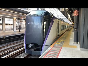 特急あずさ1号 車窓 新宿→松本/ 中央本線 新宿700発