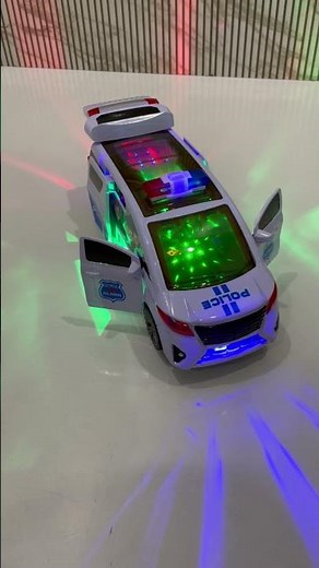 Unboxing Electric Police Car 3D Light | ASMR RC Short #asmr
