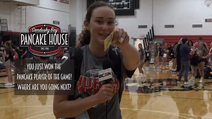 For the Tigers season opener, Azure Waldock was SERVING tonight 😤💪 She had 9 kills, 2 aces, and clutch blocks to help Huron secure the dub tonight! Enjoy those pancakes Azure! 🥞 This Pancake Player of the Game is brought to you by the Sandusky Bay Pancake House. Eat. Drink. Think. Local. Huron High School Athletics | BCSN Erie