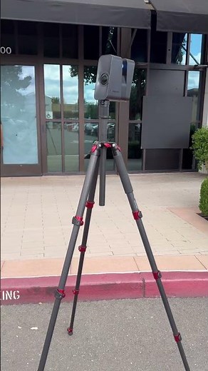 Scanning with the Matterport Pro3 outside for a remodel. #Matterport