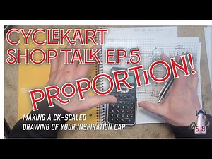 Cyclekart Shop Talk | Ep. 5 | Making a Scaled Cyclekart Build Drawing