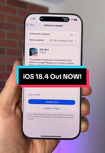 Apple just released iOS 18.4! Here’s the biggest new features! #apple #applenews #applerumors #appleleaks #iphone #iphoneupdate #ios #ios18 #ios184 #tech #technology #technews #techtok