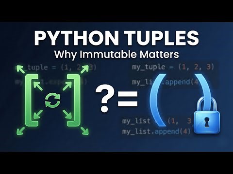 Python Tuples Explained: When & Why to Use Them#Python #Tuples #Programming #PythonTips