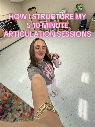 Structuring Effective 5-10 Minute Articulation Sessions