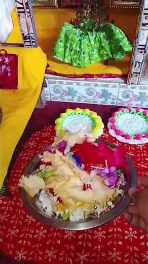 Today, I worshipped Goddess Lakshmi by setting up her ghat in a perfect manner.