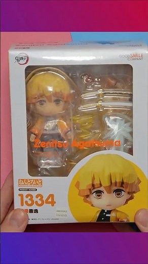 Nendoroid Zenitsu Agatsuma 1334 #shorts #nendoroid #animefigure #unboxing
