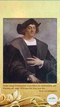 Christopher Columbus - nhà thám hiểm nổi tiếng thế giới