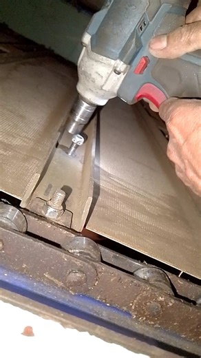 How to do Nut & bolt tight by cordless drill machine.#machine #mechanical #shorts