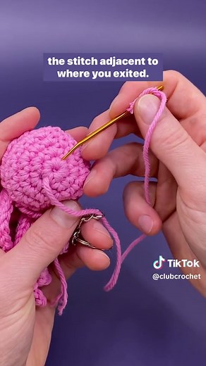 How to Attach Keychains to Amigurumi Easily