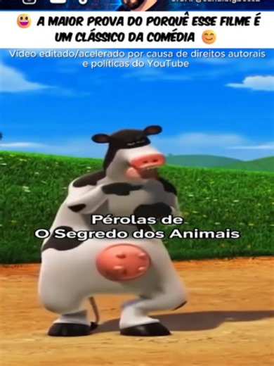 😂 Aquele diálogo sobre FAZENDA DE BOI que ninguém esquece #osegredodosanimais #barnyard #paramountplus #nostalgia #react Lançado em 2006 e dirigido por Steve Oedekerk,