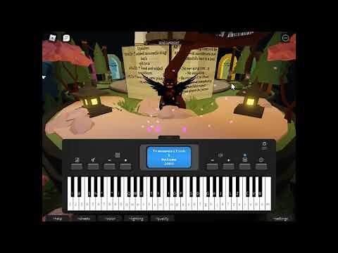 Roblox Virtual Piano | Willy Wonka and the Chocolate Factory - Pure Imagination