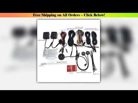 24Ghz Millimeter Wave Radar BSD Blind Spot Detection System Safety Driving Monitoring Assistant