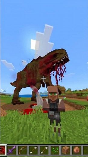 PARASITE REX in MINECRAFT PE! 🦖